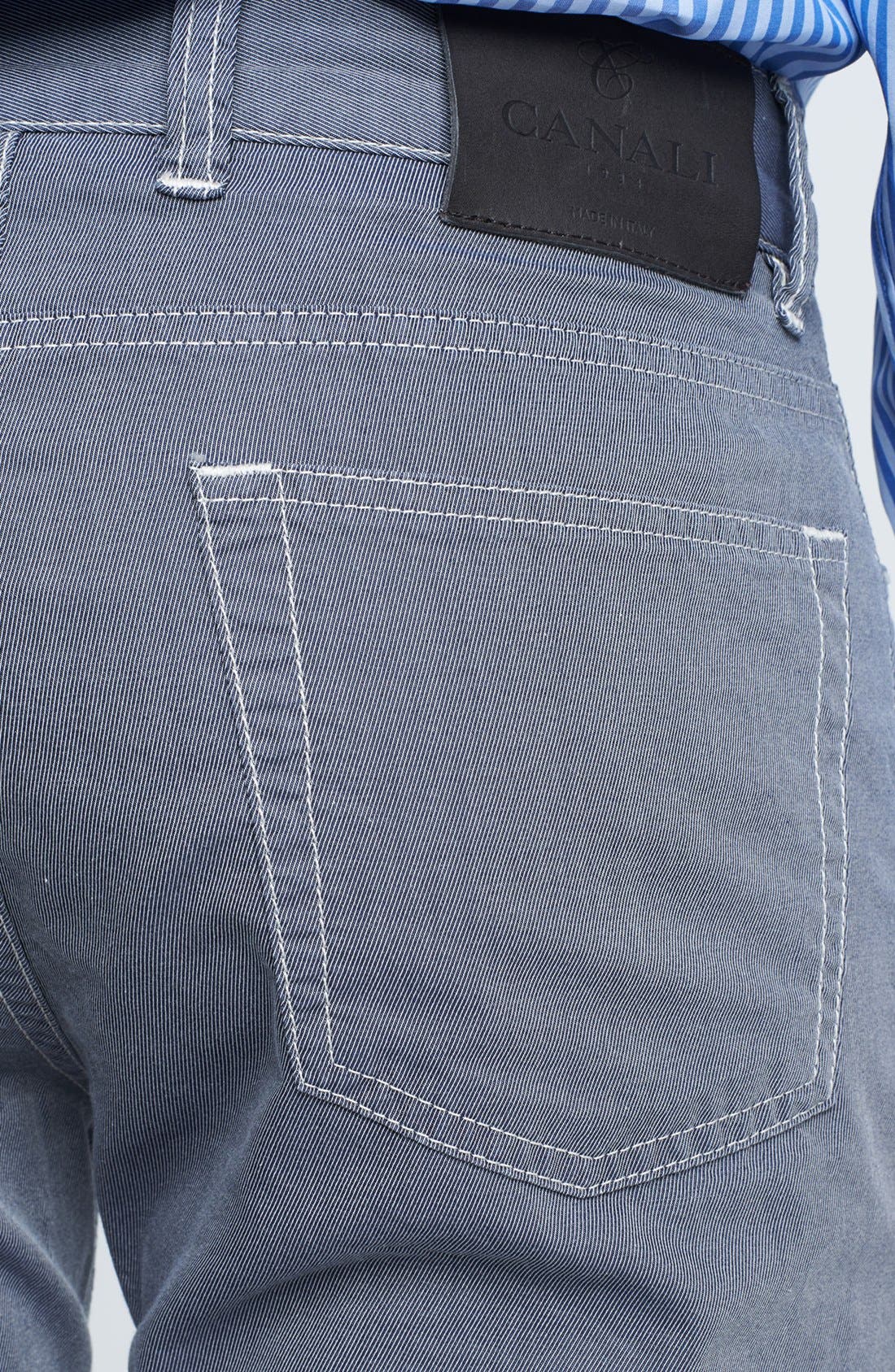 Canali Five Pocket Twill Italian Pants (Men) | Nordstrom
