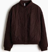 H&M Quilted Bomber Jacket