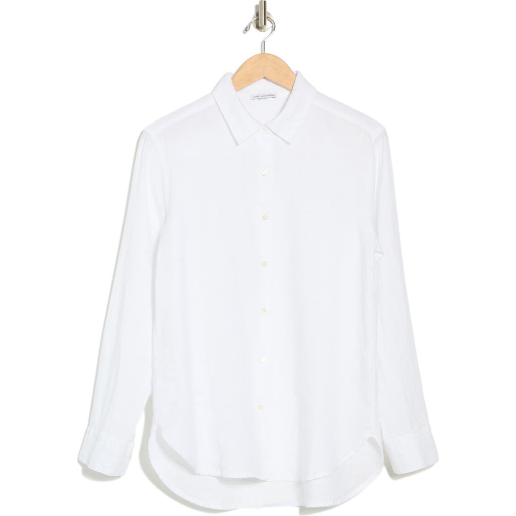 JAMES PERSE JAMES PERSE LINEN BUTTON-UP SHIRT