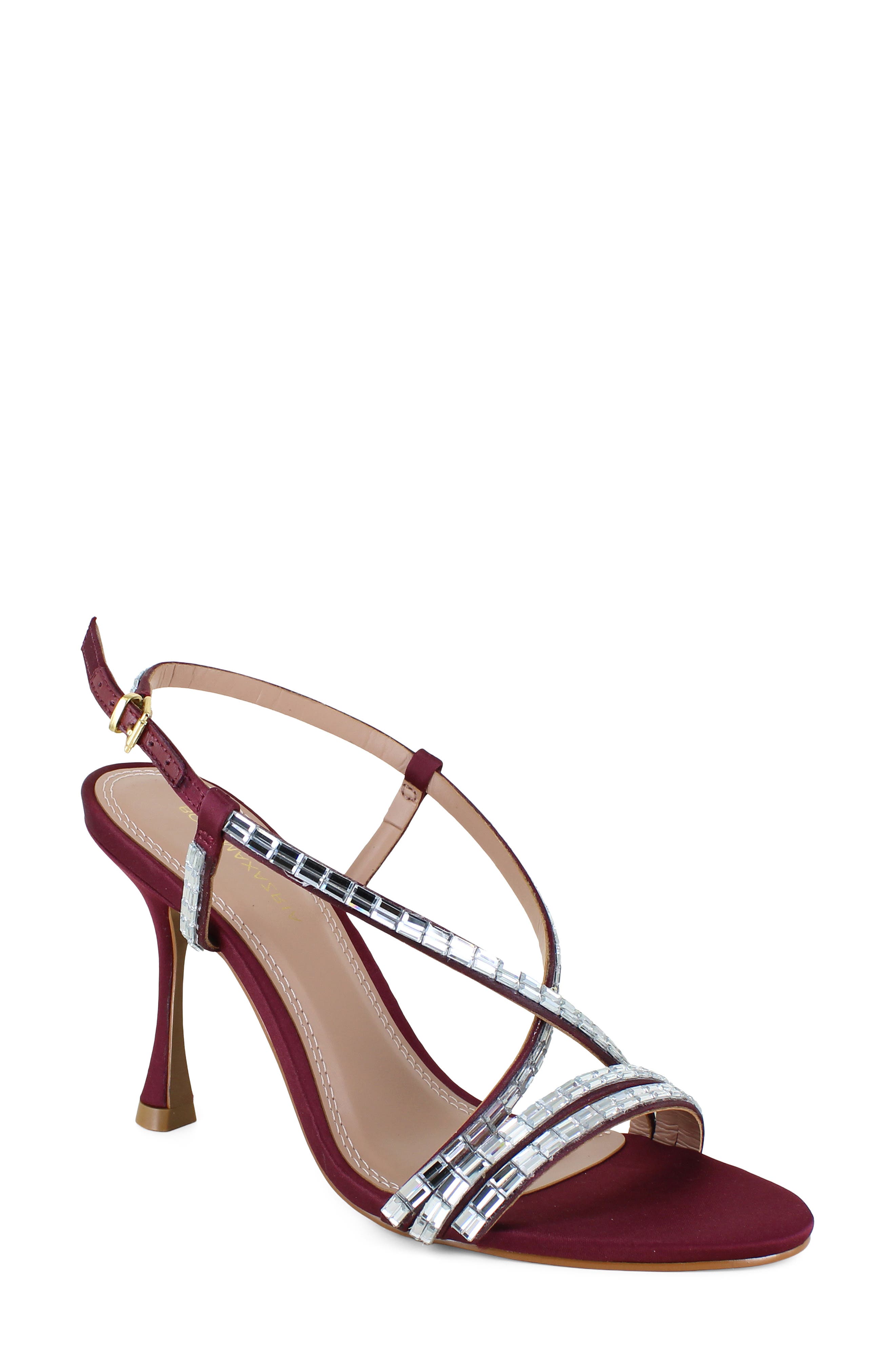 Finley Strappy Sandal, Main, color, PURPLE