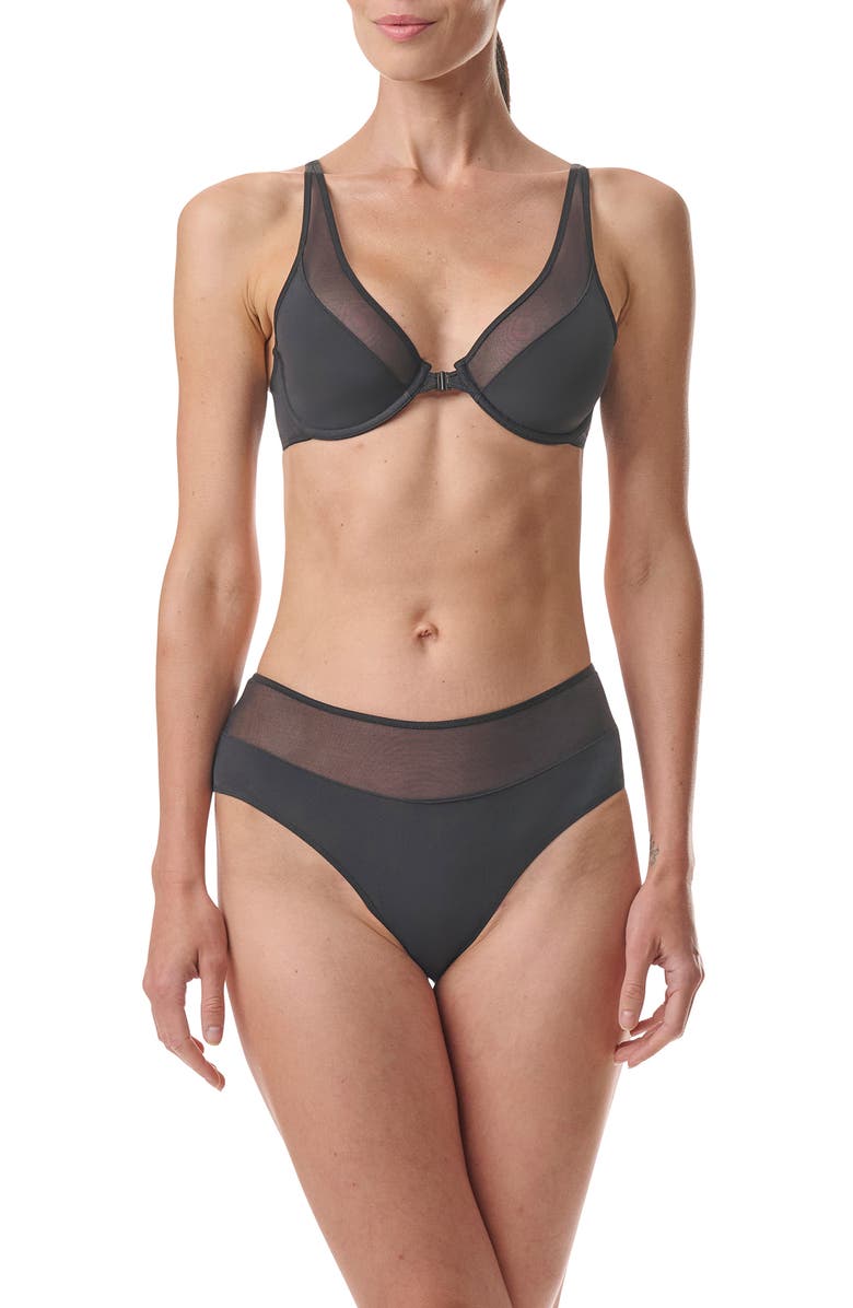 Wolford Mesh Panel Briefs, Alternate, color,