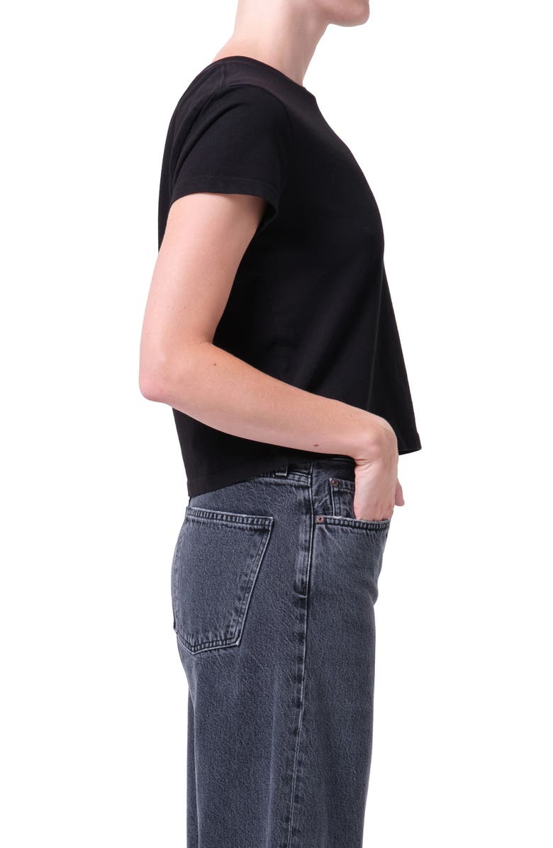 AGOLDE Adine Shrunken Supima<sup>®</sup> Cotton T-Shirt, Alternate, color,