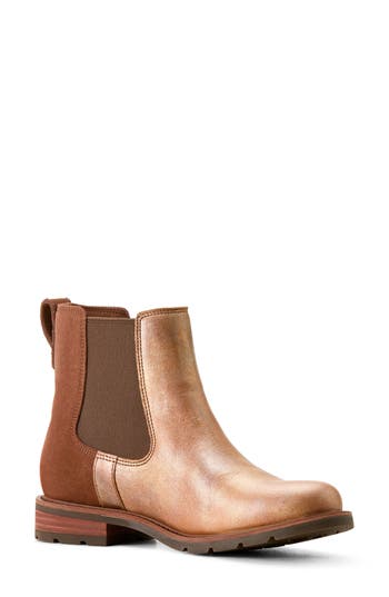 Ariat Wexford Chelsea Boot In Gold