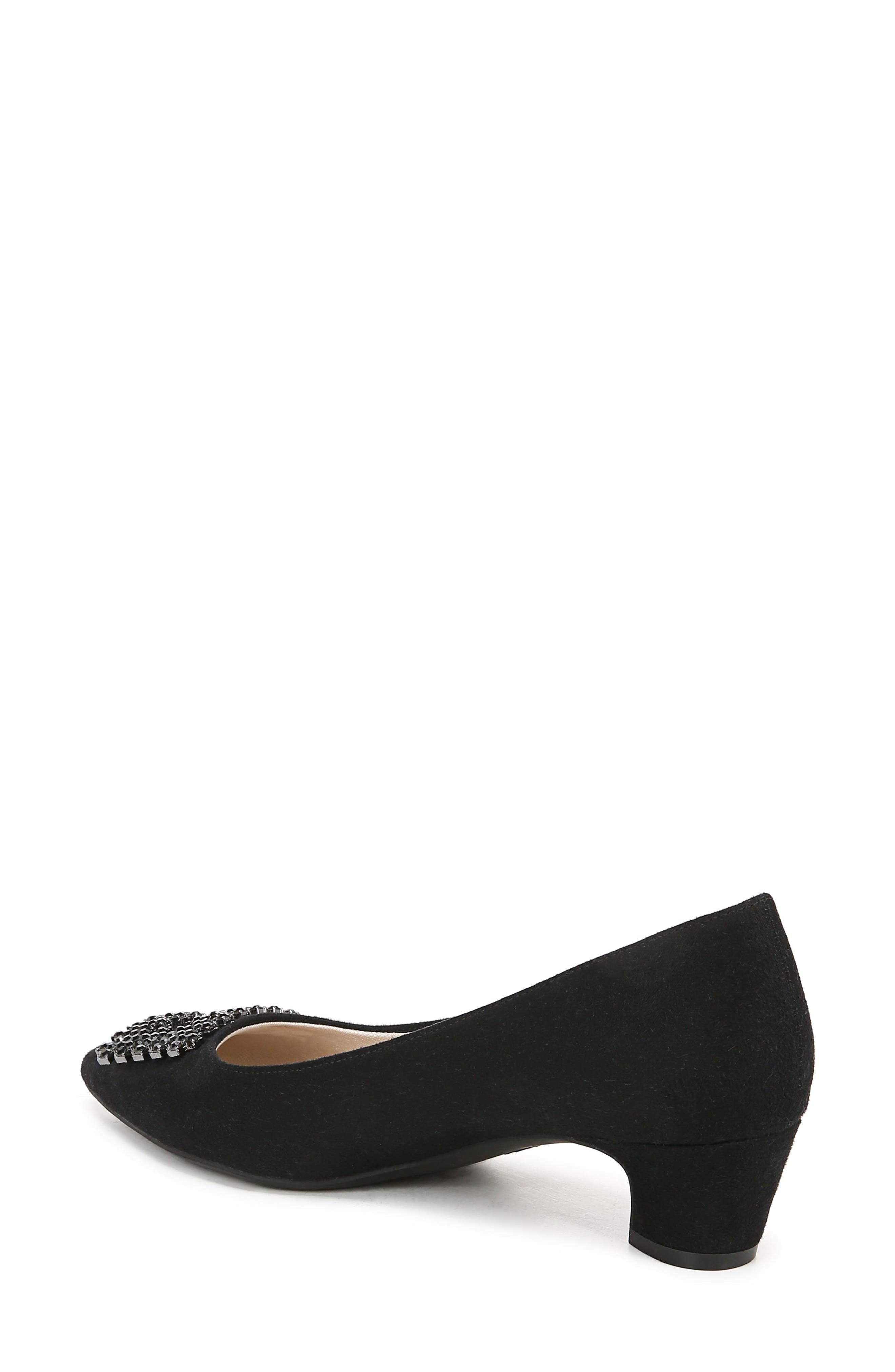 LifeStride Bling Pointed Toe Pump, Alternate, color, Black