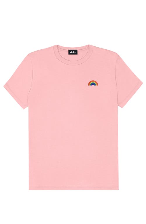 Dalix Womens Rainbow Jersey Relaxed Tee
