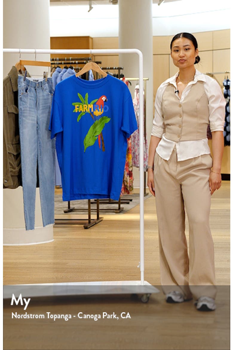 Oversize Cotton Graphic T-Shirt video