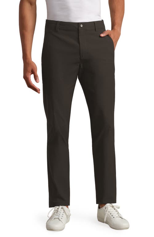 Rhone Nomad Slim Fit Tech Water Repellent Chinos In Green