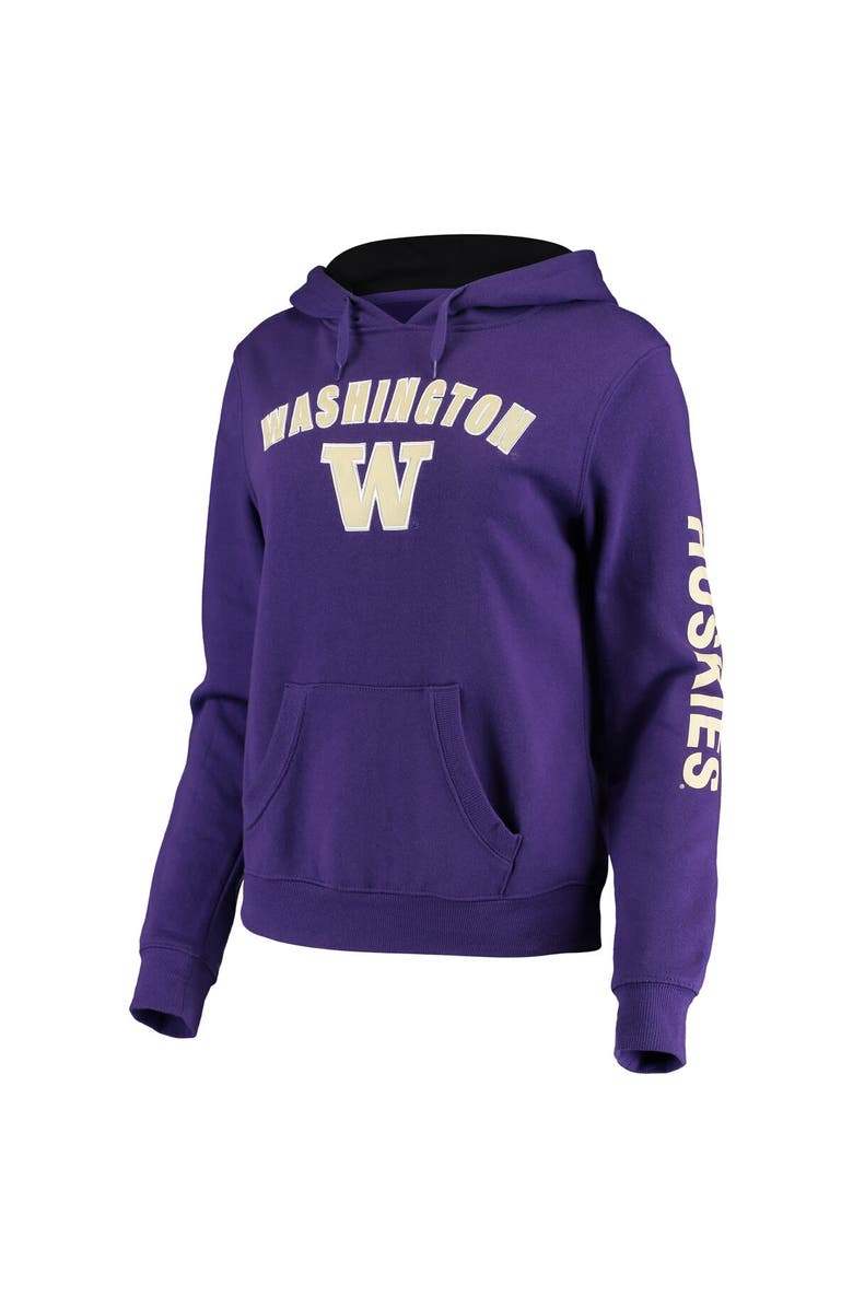 COLOSSEUM Women's Colosseum Purple Washington Huskies Loud and Proud Pullover Hoodie, Alternate, color, Purple