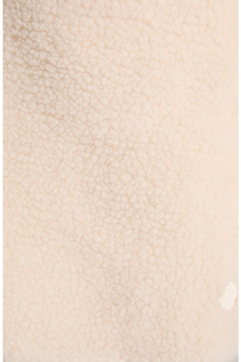 High Pile Fleece Miniskirt, Alternate, color, WHITE