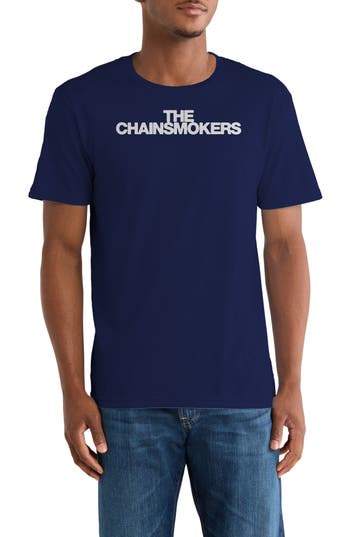 Monster Digital The Chainsmokers Graphic T-shirt In Blue
