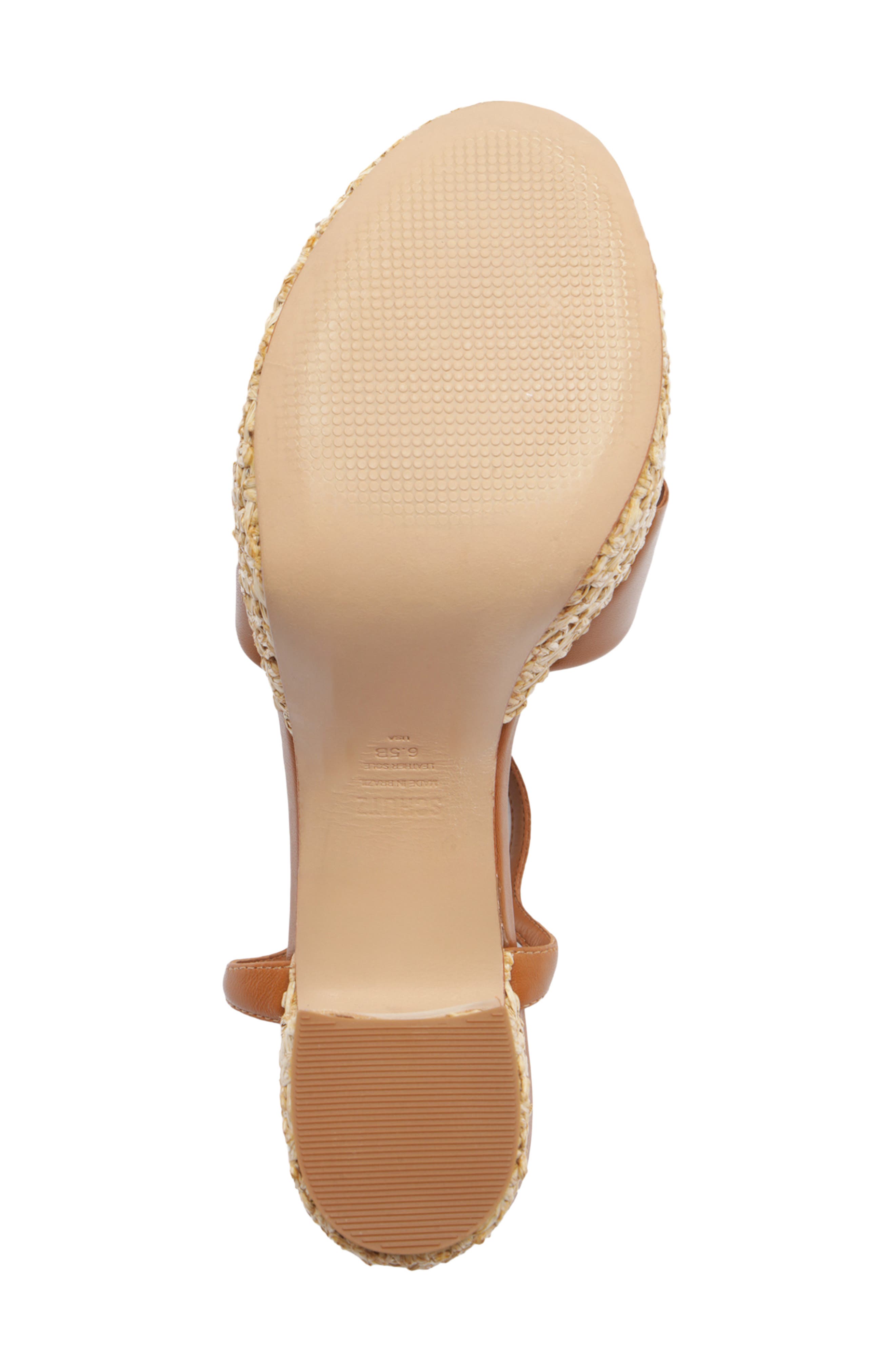 Schutz Keefa Ankle Strap Sandal, Alternate, color, Burnt Honey