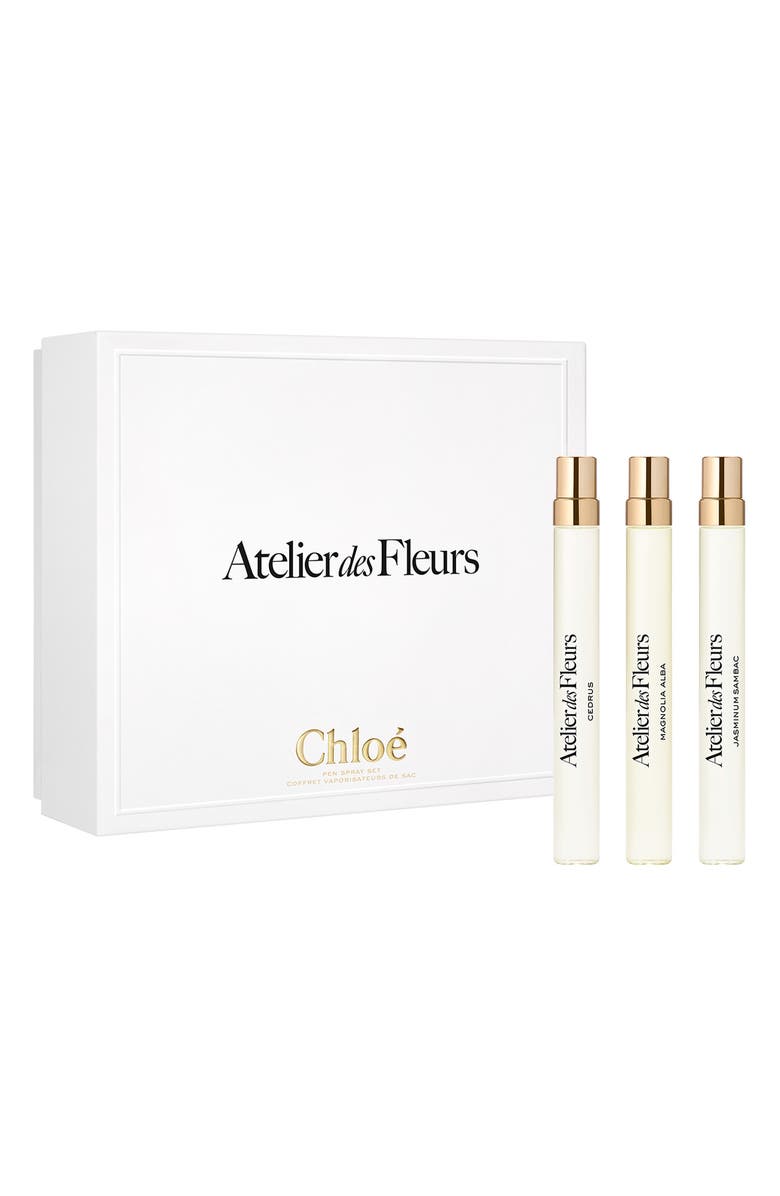 Chloé Atelier des Fleurs Travel Fragrance Spray Set, Main, color, 