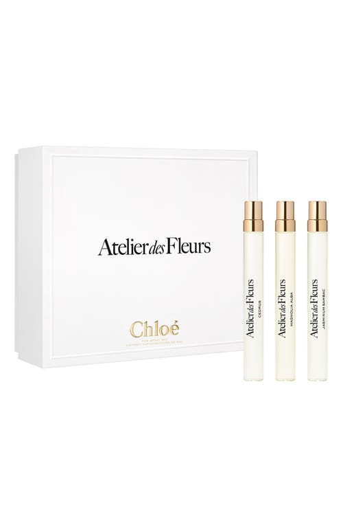 Chloé Atelier Des Fleurs Travel Fragrance Spray Set In No Color