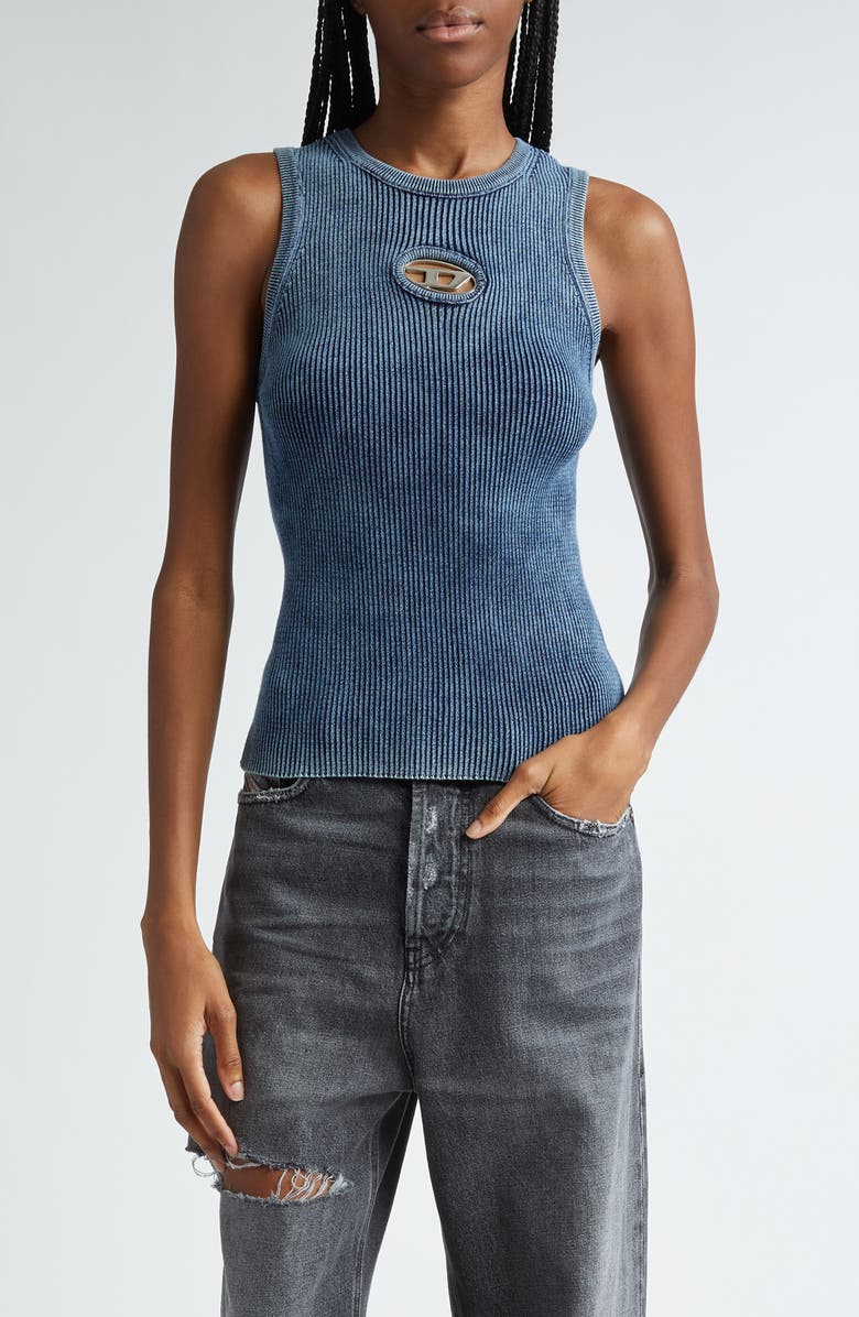 DIESEL<sup>®</sup> M-Anchor Cotton Rib Tank, Main, color, 