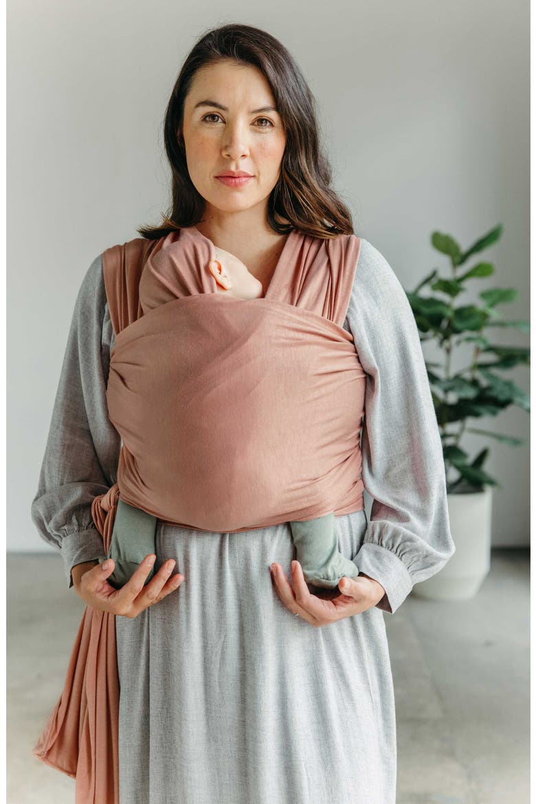 Tencel® Modal Baby Wrap, Alternate, color, ROSE QUARTZ