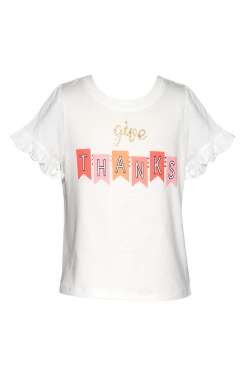 Kids' Give Thanks Graphic T-Shirt (Little Kid)