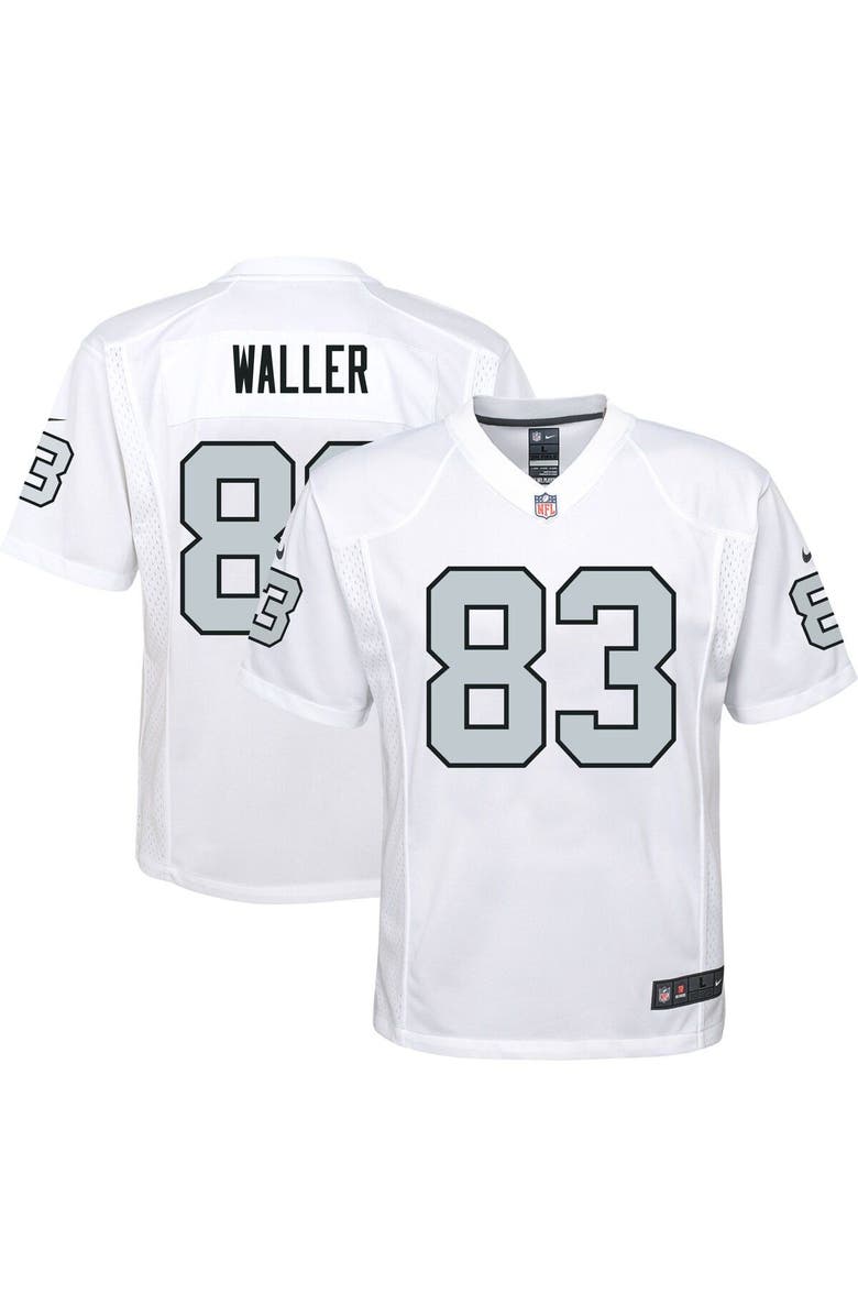 Nike Youth Nike Darren Waller White Las Vegas Raiders Alternate Game Jersey, Main, color,