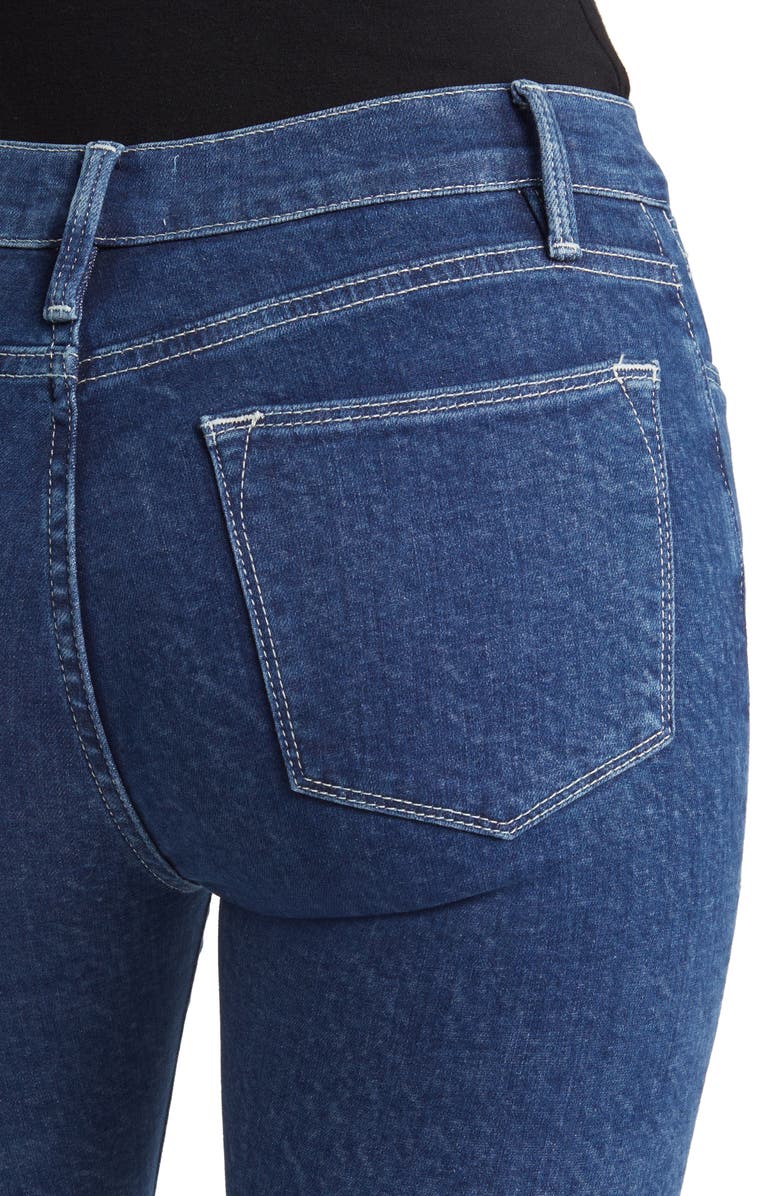 FRAME Le High Crop Skinny Jeans, Alternate, color, Orista