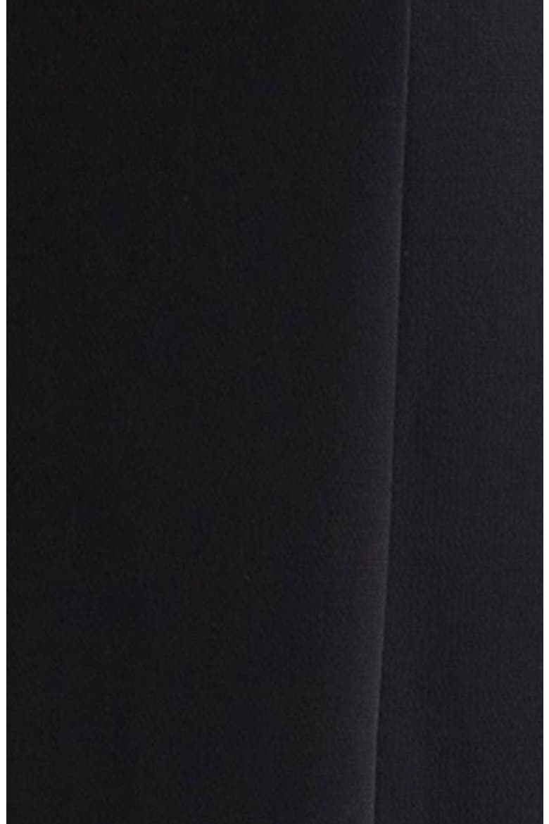 Adele Sleeveless Bow Gown, Alternate, color, BLACK