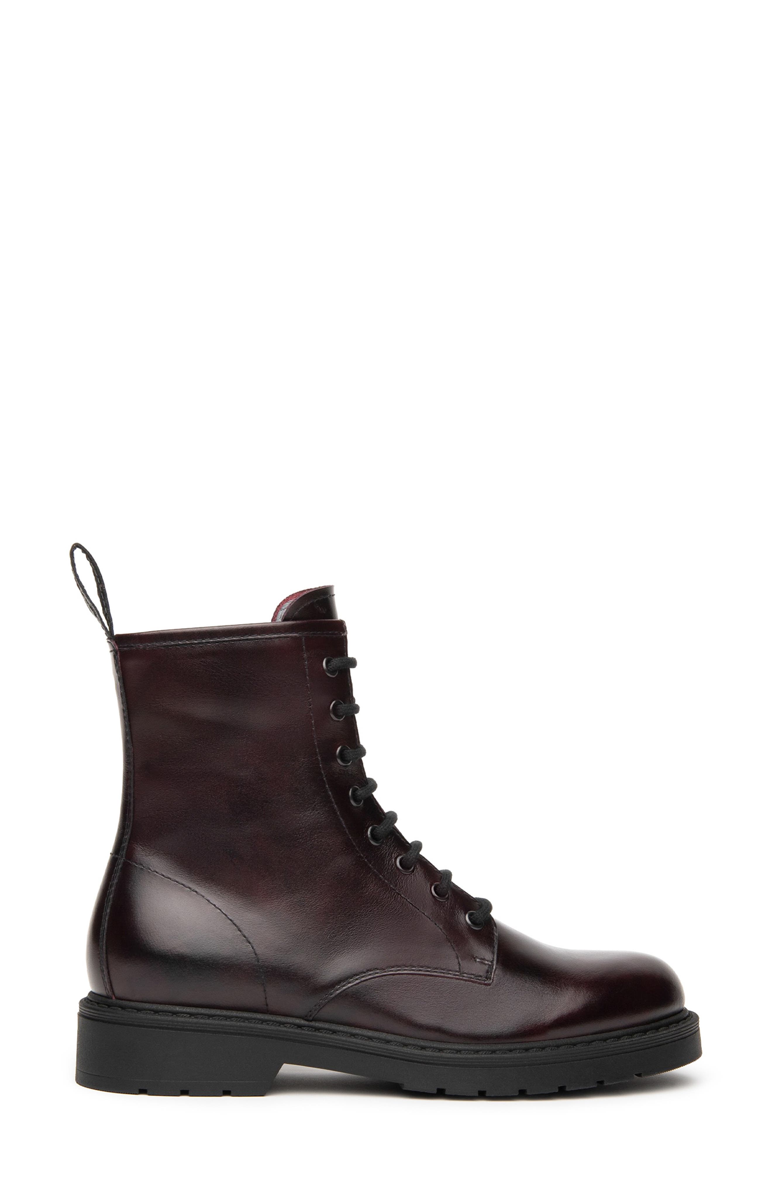 Clean Combat Boot, Alternate, color, BORDEAUX