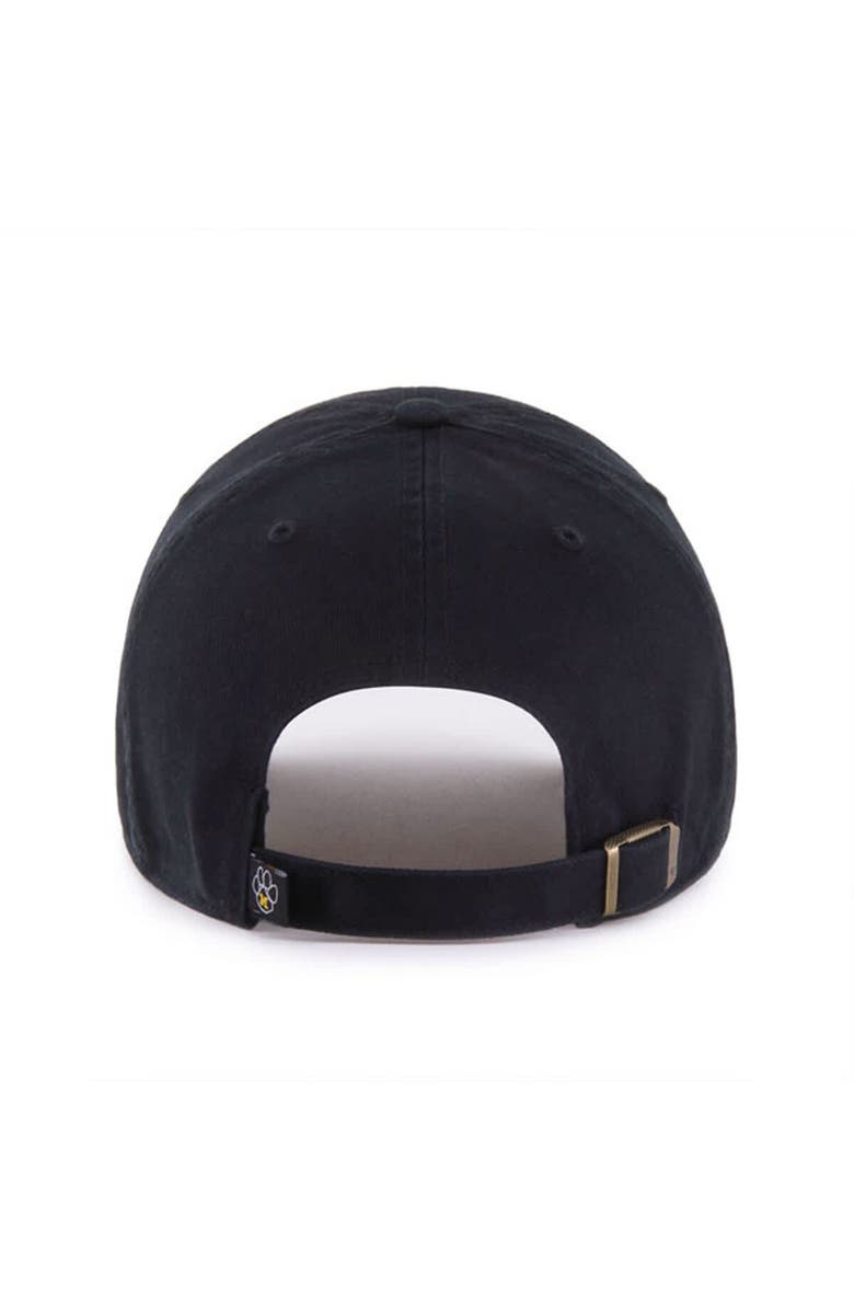 '47 Men's '47 Black Missouri Tigers Vault Clean Up Adjustable Hat, Alternate, color, 