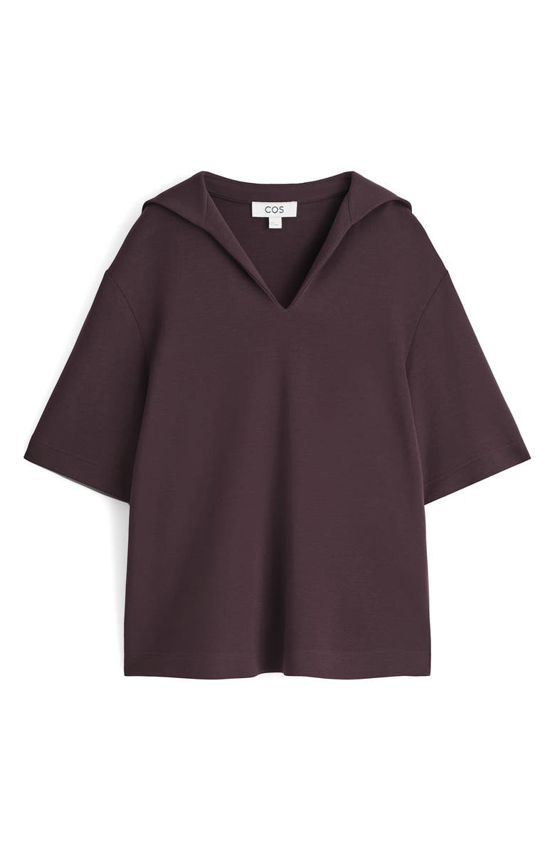 COS Marina Collar Top, Alternate, color,