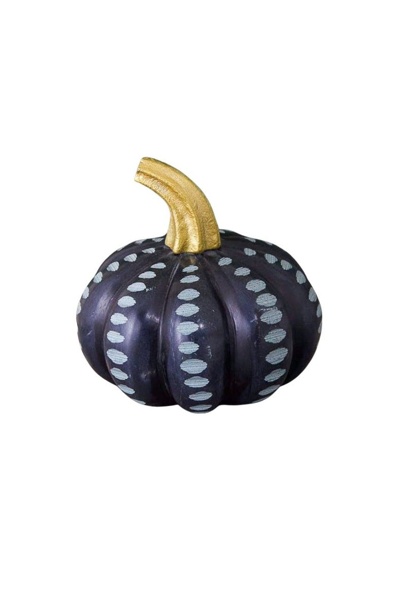 Black Soapstone Pumpkin, Main, color, Black