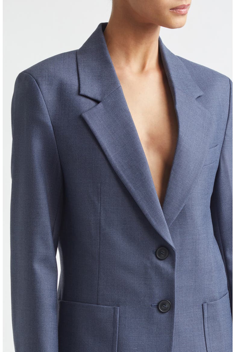 Patch Pocket Jacket, Alternate, color, DUSK BLUE MELANGE