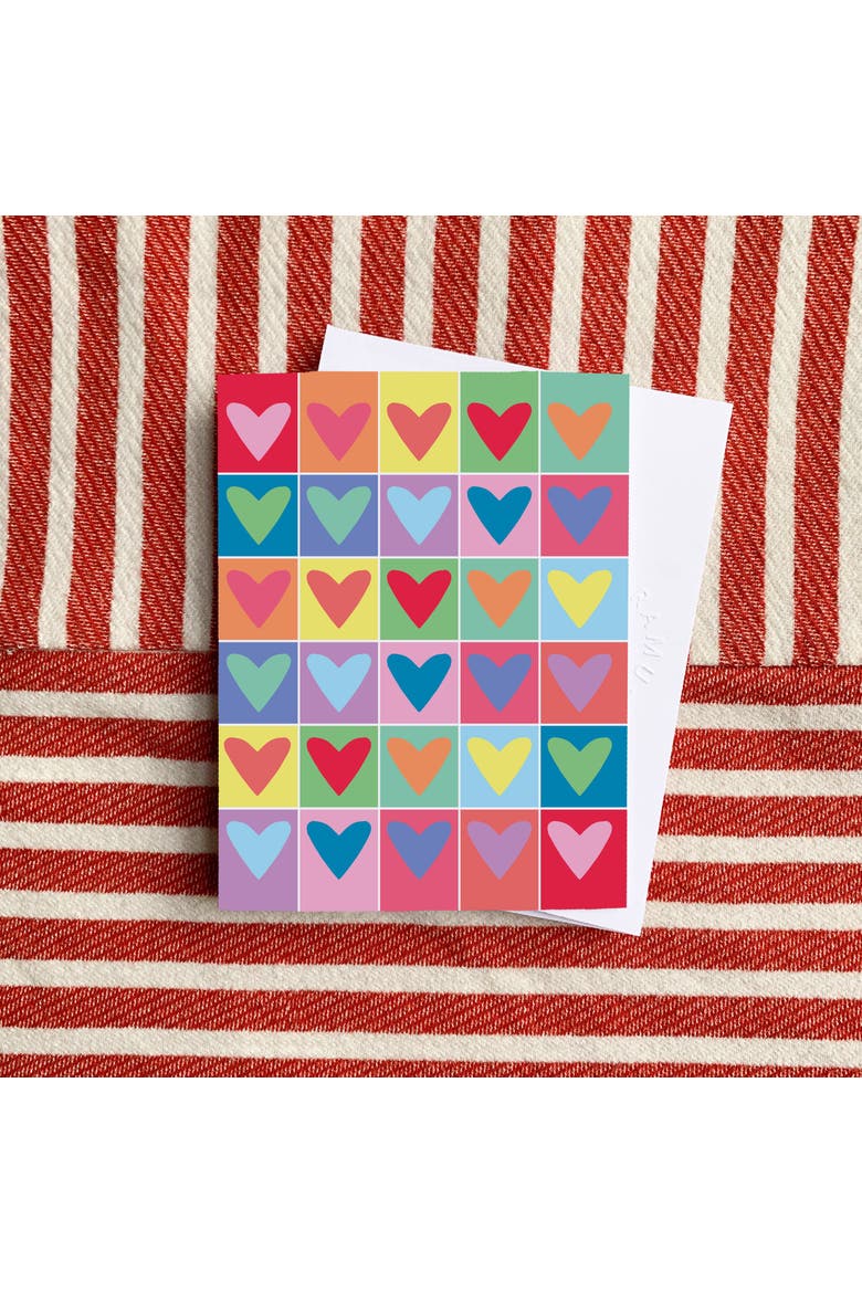 Love/Valentine's Greeting Cards "Rainbow Hearts", Alternate, color, Multi-Pack