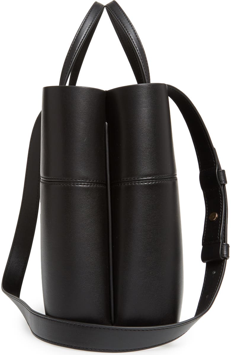 Tory Burch Block-T Leather Tote, Alternate, color,