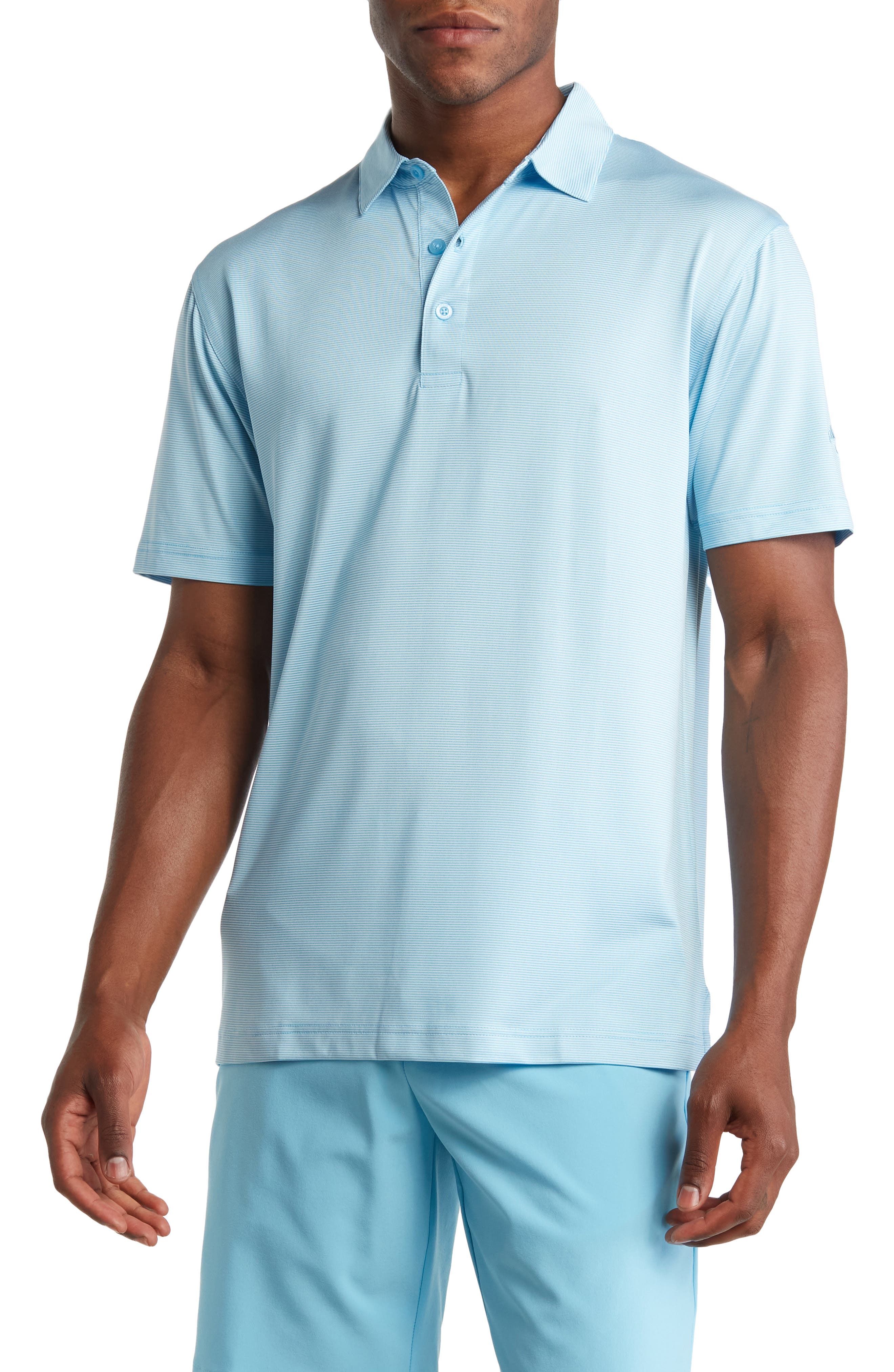 Fine Line Stripe Polo - image 5