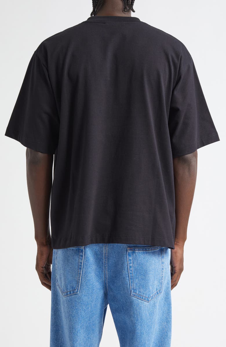 Marni Mohair Logo Graphic T-Shirt, Alternate, color, 