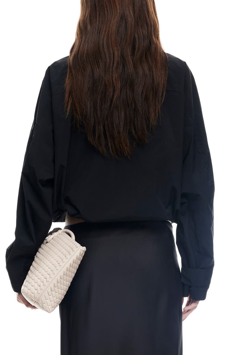 LIONESS Shoreline Cotton Jacket, Alternate, color, Noir