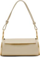 Cult Gaia Dahlia Leather Shoulder Bag