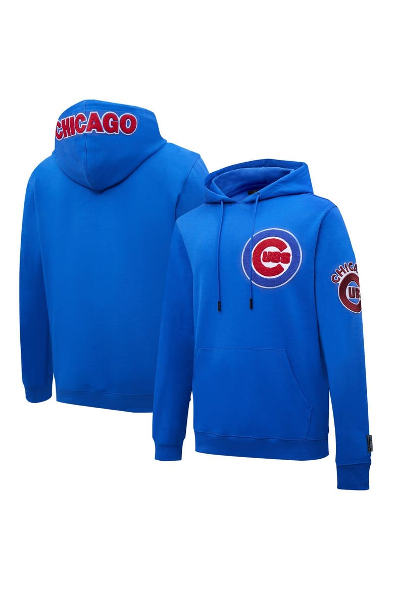 Men's Royal Chicago Cubs Pro Standard Logo Pullover Hoodie, Main, color, Royal