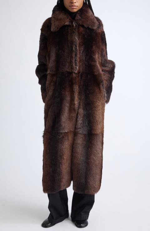 Verena Genuine Shearling Coat