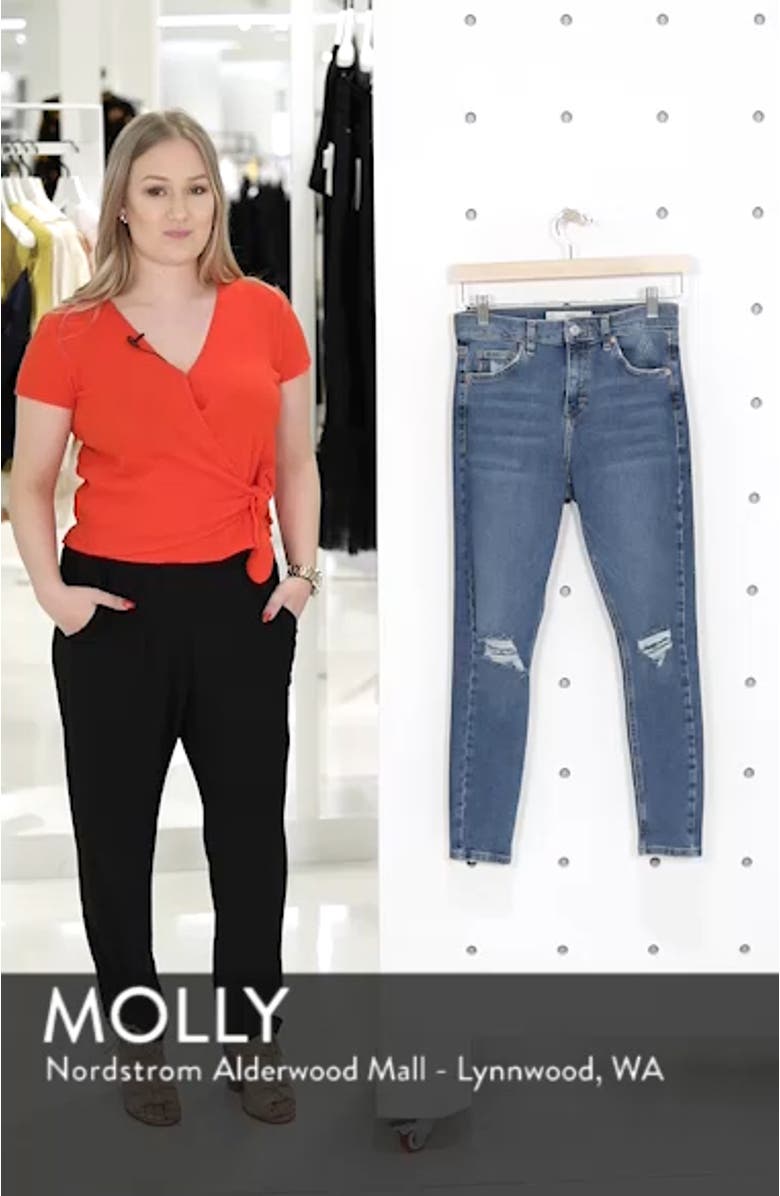Jamie High Waist Ripped Jeans, sales video thumbnail