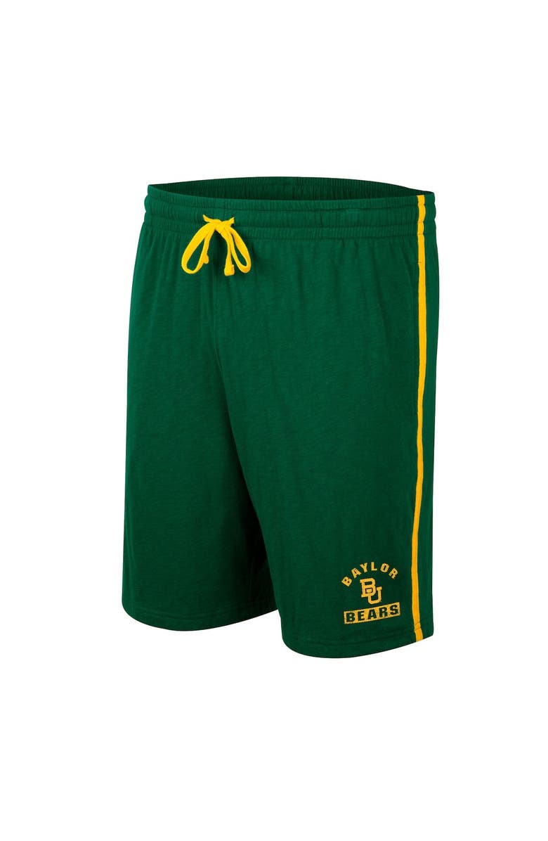 COLOSSEUM Men's Colosseum Green Baylor Bears Thunder Slub Shorts, Alternate, color, 