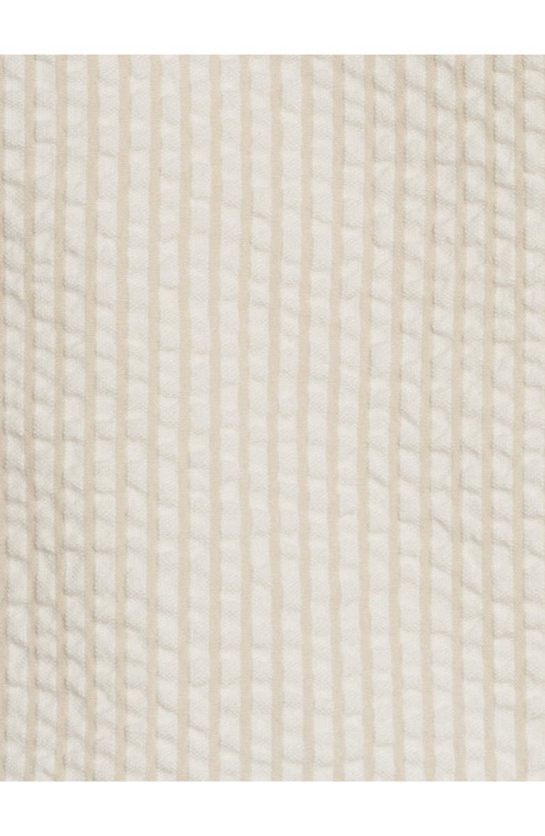 KENDI by Colored Organics Organic Landon Seesucker Button Down, Alternate, color, Dune Stripe