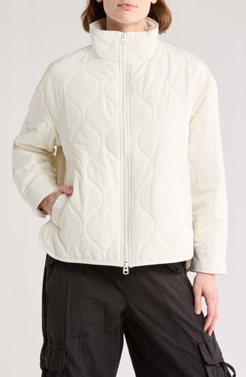 Lucky Brand Zip Front Onion Quilt Jacket | Nordstromrack