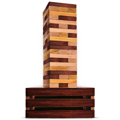 Reclaimed Wood Giant Tower Game