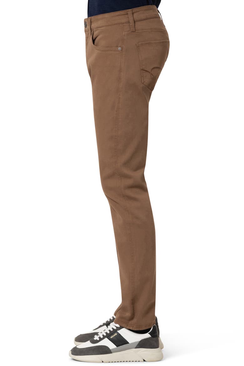 Marcus Slim Straight Leg Twill Pants, Alternate, color, BRONZE SUPERMOVE