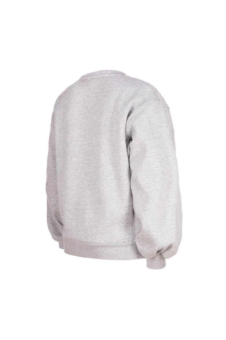 Women's 5th & Ocean by New Era Gray USWNT Athleisure Balloon Sleeve Pullover Sweatshirt, Alternate, color, Gray