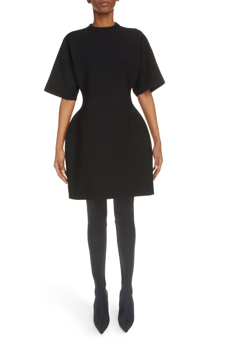 Balenciaga Hourglass Sweater Dress, Main, color,