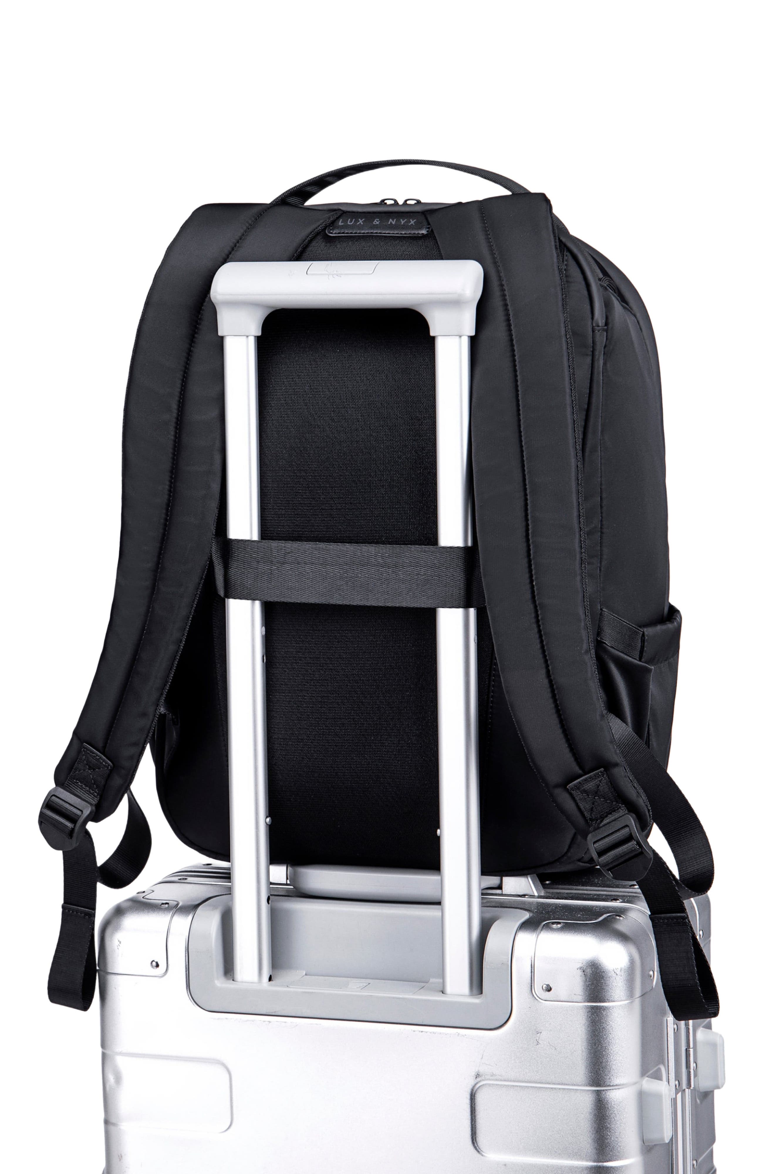 Lux and Nyx Origami 16-inch Laptop Backpack For Women, Alternate, color, Black