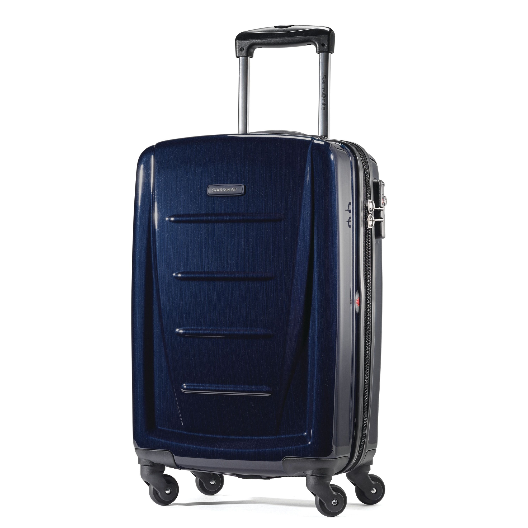 Samsonite Winfield 2 Carry-On 20-Inch Hardside Luggage with Spinner Wheels - Navy
