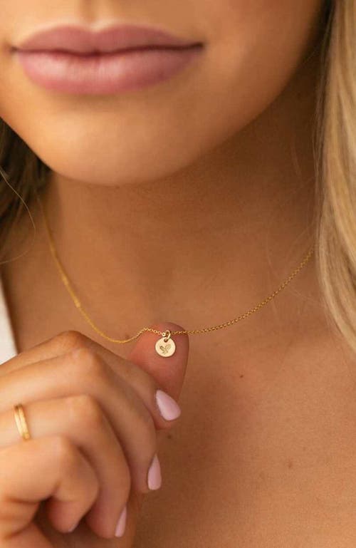 Made By Mary December Birth Flower Necklace