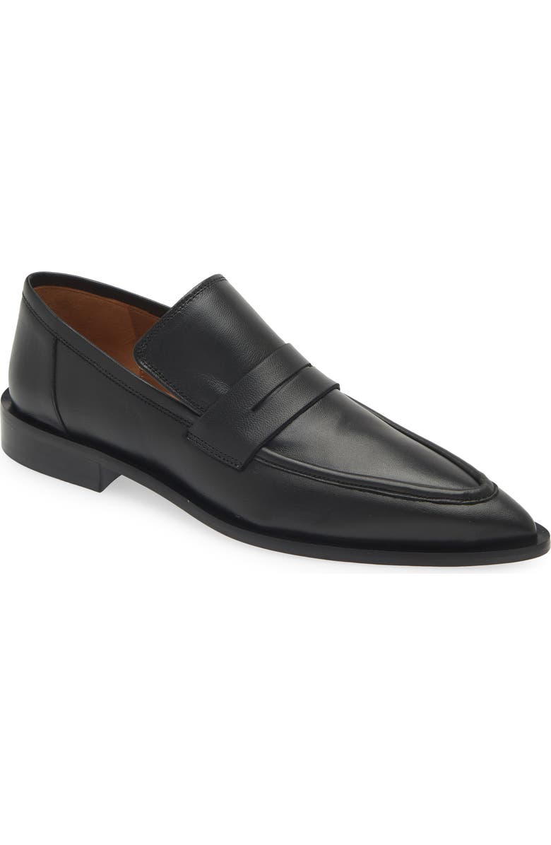 ATP ATELIER Montazzoli Pointed Toe Penny Loafer, Main, color,