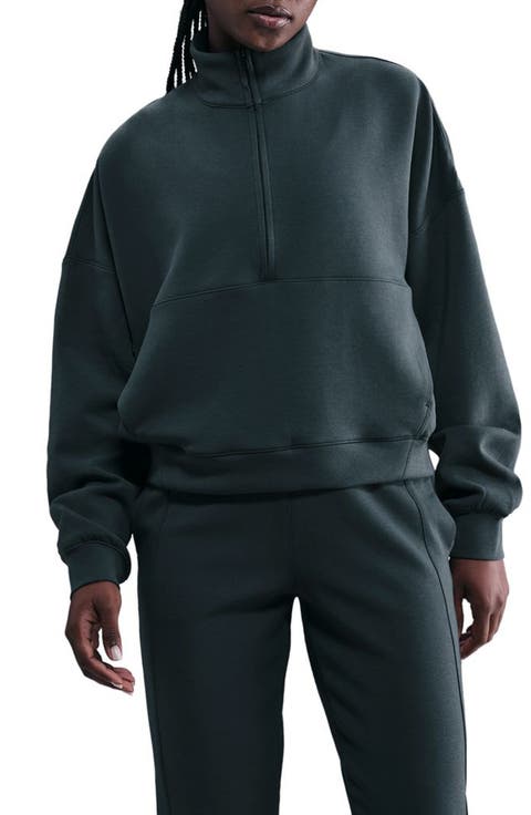 24.7 ImpossiblySoft Dri-FIT Oversize Half Zip Top