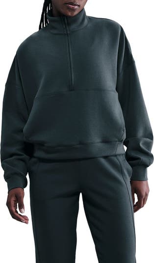Nike 24.7 ImpossiblySoft Dri-FIT Oversize Half Zip Top | Nordstrom